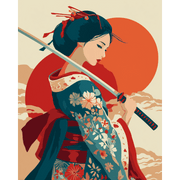 Sunset Sword Dance - Paint by Numbers Kit