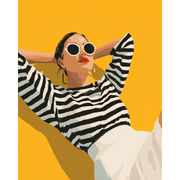 Stripes & Sunshine Style - Paint by Numbers Kit