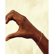 African Queen's Loving Gesture - Paint by Numbers Kit