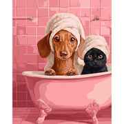 Bath Time Pals - Paint by Numbers Kit