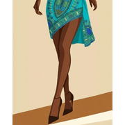 Elegant African Elegance - Paint by Numbers Kit