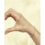 Loving Hands in Soft Touch - Paint by Numbers Kit