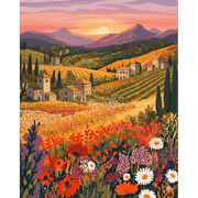 Wildflower Meadow | Paint by Number - Paint by Numbers Kit