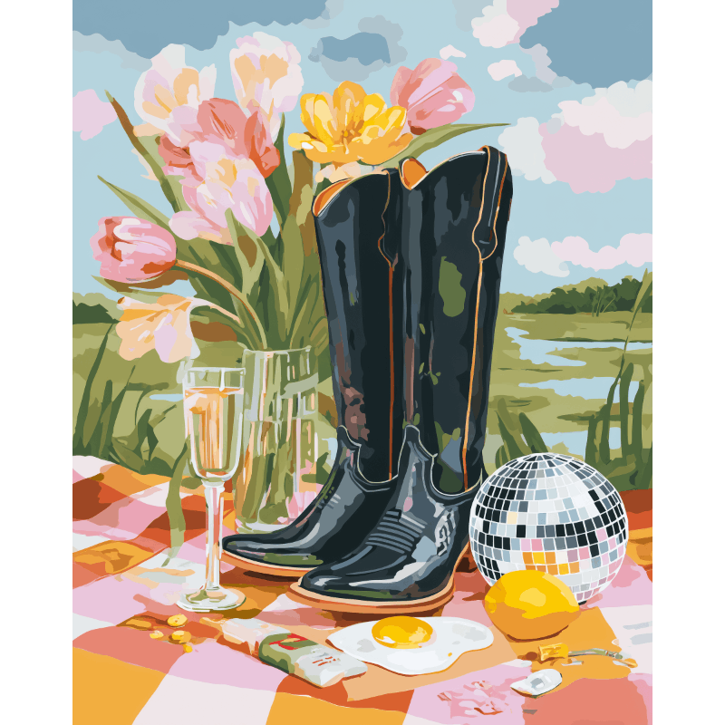 Dawn Dance | Paint by Number - Paint by Numbers Kit