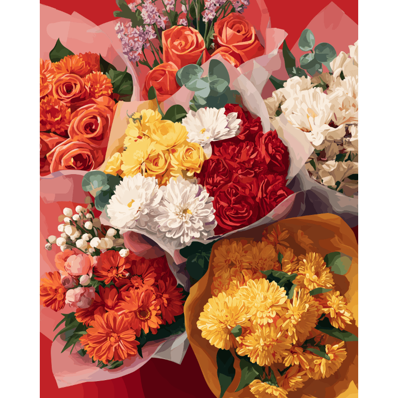 Floral Fiesta Sale - Paint by Numbers Kit