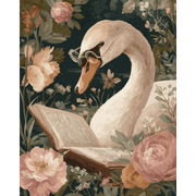 Swan & Pages - Paint by Numbers Kit