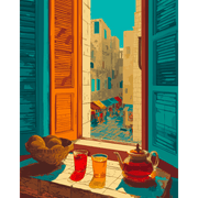 Shadows of the City - Paint by Numbers Kit
