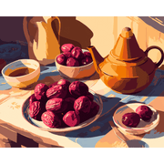 Sunrise Coffee Break - Paint by Numbers Kit
