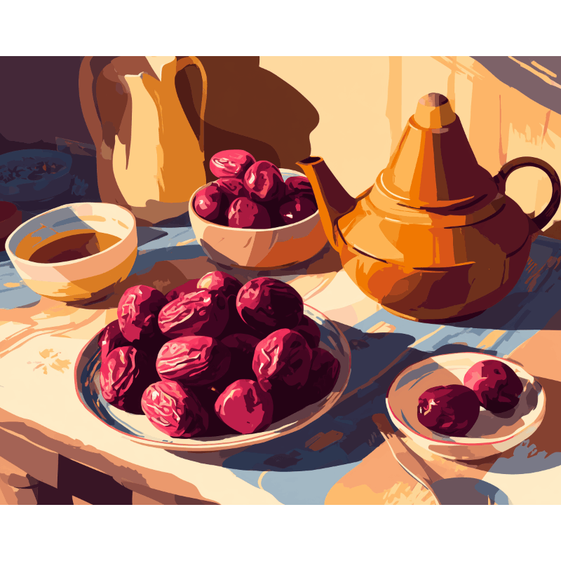 Sunrise Coffee Break - Paint by Numbers Kit