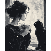 Quiet Moments Together - Paint by Numbers Kit