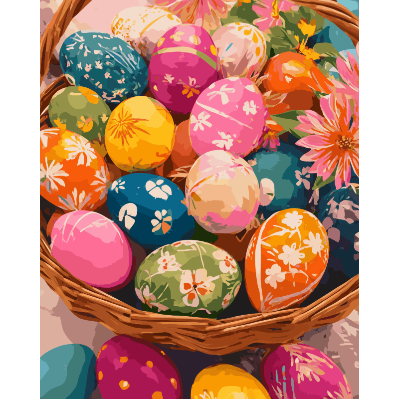 Spring Celebration | Paint by Number - Paint by Numbers Kit