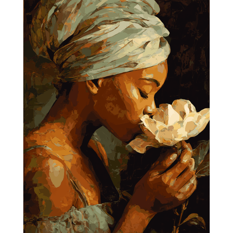 Quiet Bloom - Paint by Numbers Kit