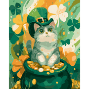 Fortune Feline | Paint by Number - Paint by Numbers Kit