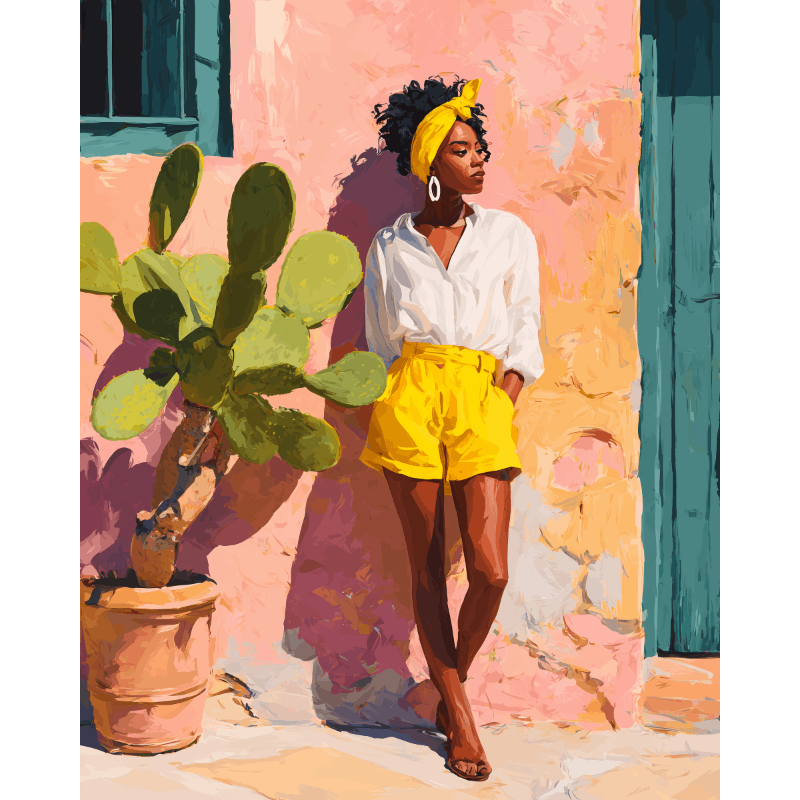 Sunlit Ambitions - Paint by Numbers Kit
