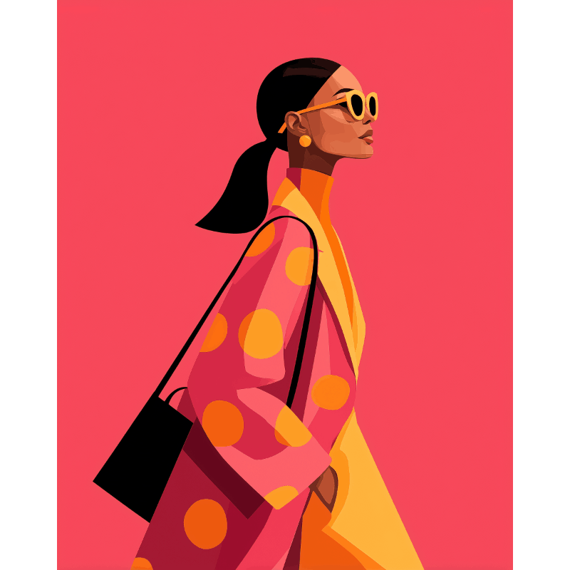 Vibrant City Style - Paint by Numbers Kit