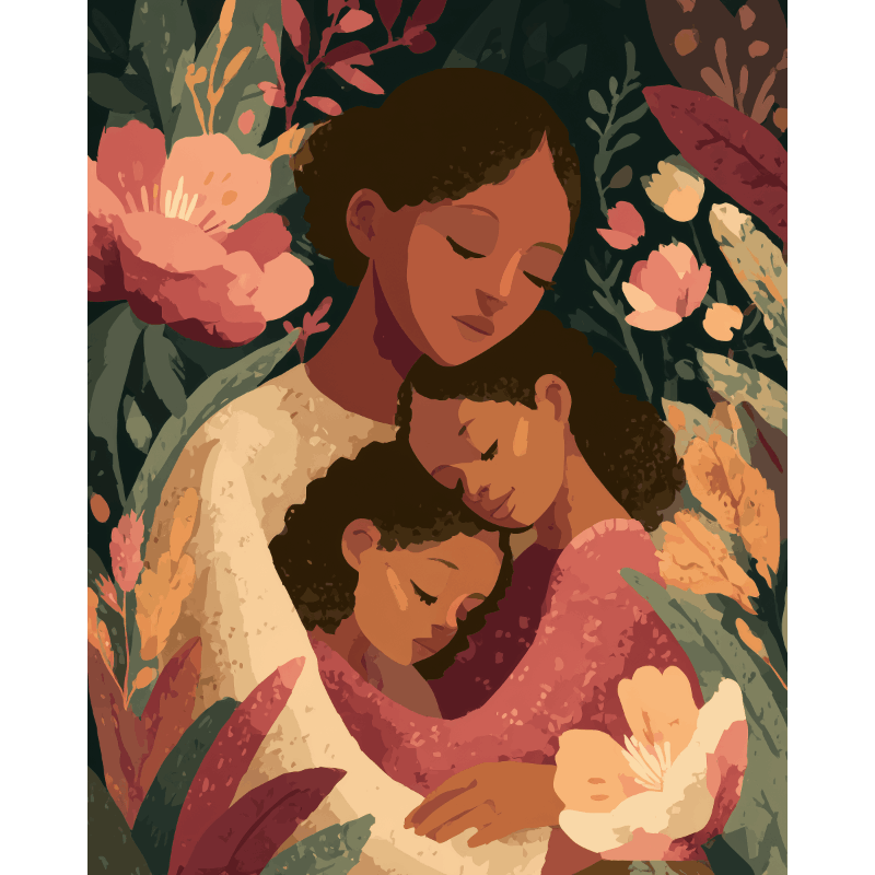 Love’s Embrace - Paint by Numbers Kit