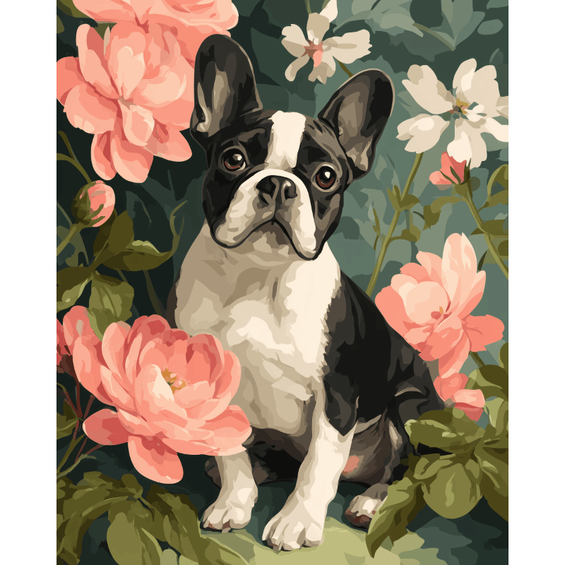 French Bulldog Charm - Paint by Numbers Kit