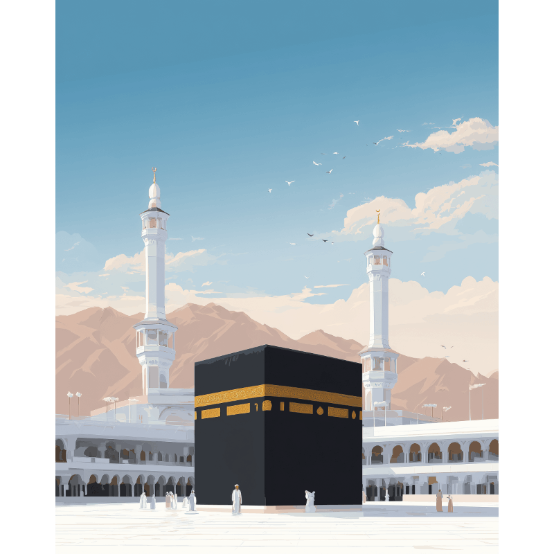 Sacred Mecca | Paint by Number - Paint by Numbers Kit