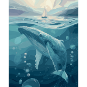 Serene Sea Adventure - Paint by Numbers Kit