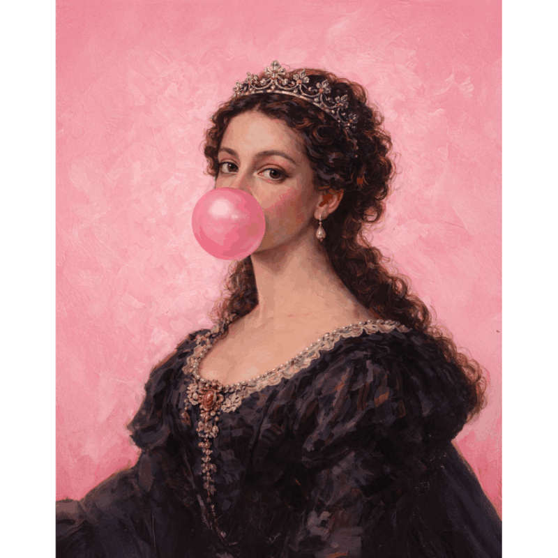 Renaissance Vibe Pop Art - Paint by Numbers Kit