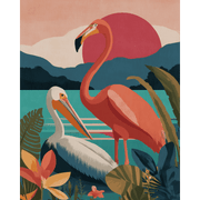 Tropical Dreams Horizon | Paint by Number - Paint by Numbers Kit
