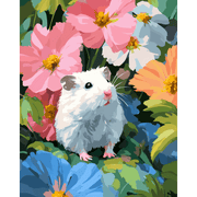 Flower Field Adventure | Paint by Number - Paint by Numbers Kit