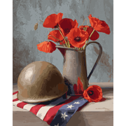 Proud Memorial Tribute - Paint by Numbers Kit