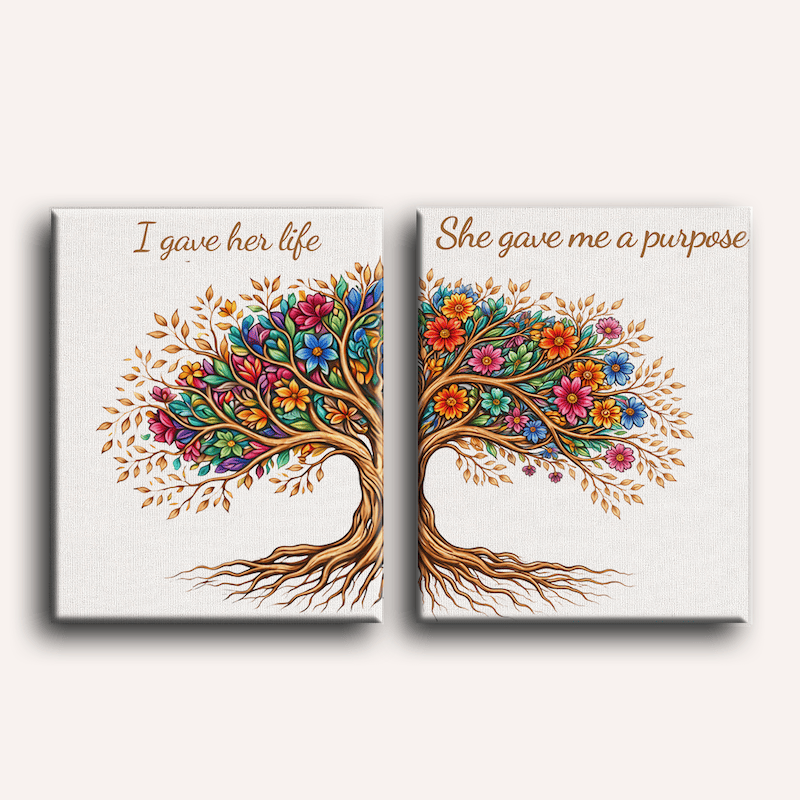 Tree of Life & Love - Paint by Numbers Kit