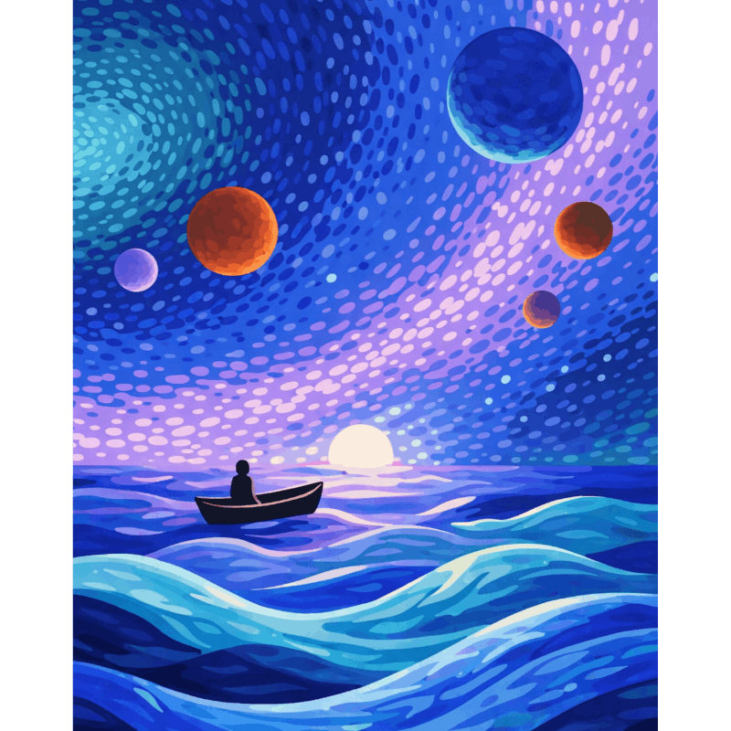 Celestial Voyage - Paint by Numbers Kit