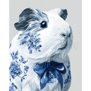 Porcelain Guinea Pig - Paint by Numbers Kit