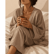 Cozy Beige Moments | Paint by Number - Paint by Numbers Kit