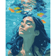 Serene Underwater Moments - Paint by Numbers Kit