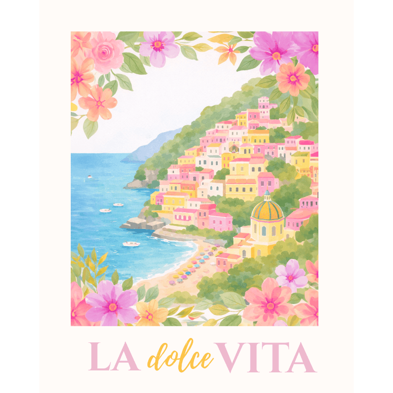 Mediterranean Coastal Dreams - Paint by Numbers Kit
