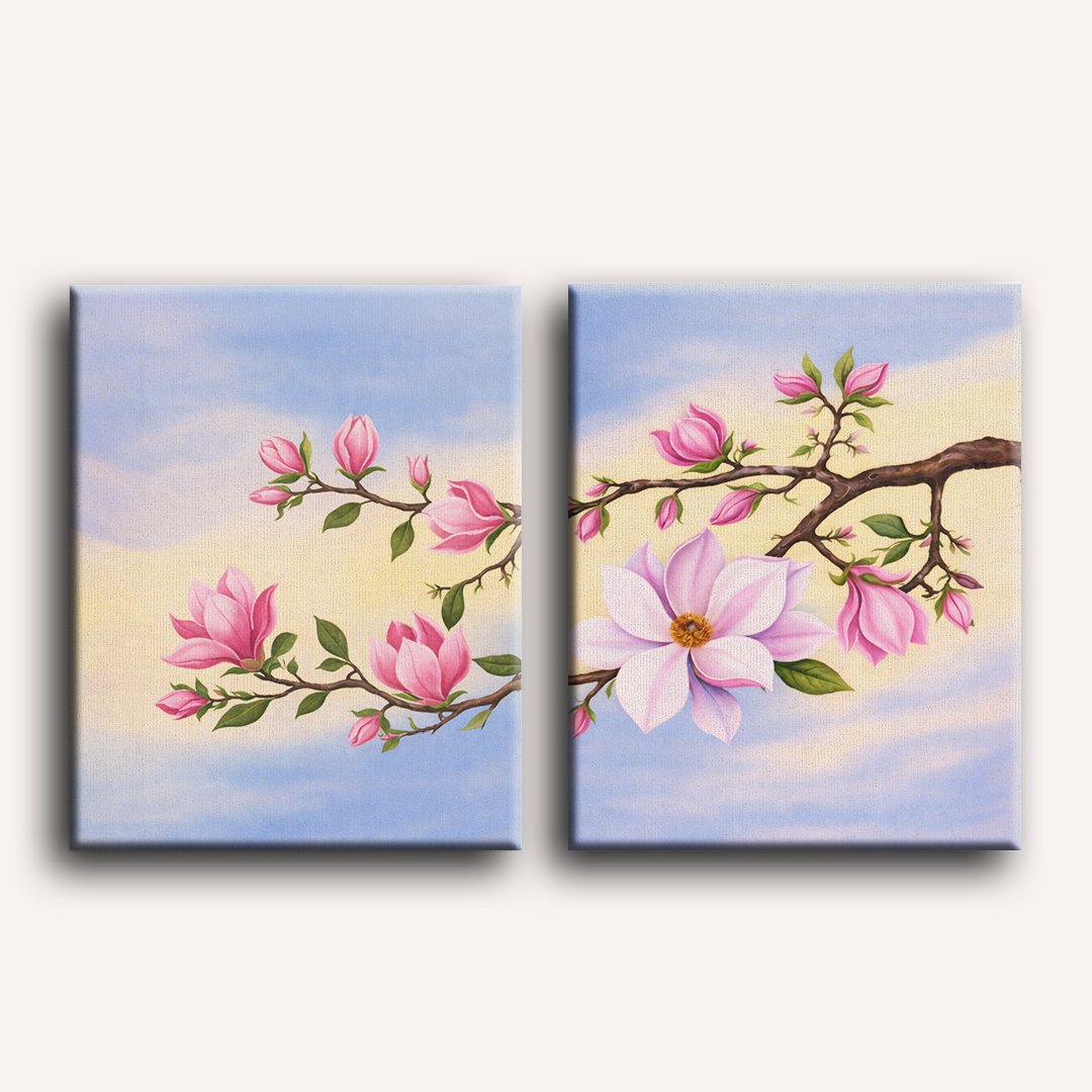 Magnolia Mother’s Day Blooms - Paint by Numbers Kit