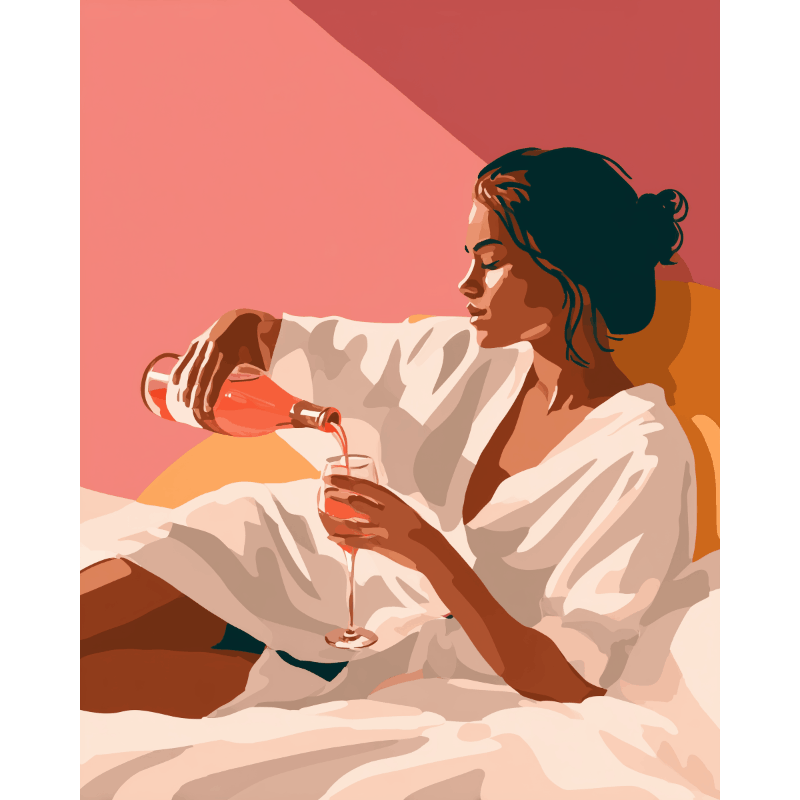 Evening of Self-Care - Paint by Numbers Kit