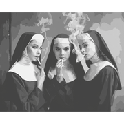 Silent Rebellion in Mono - Paint by Numbers Kit