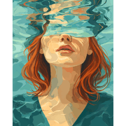 Underwater Dreamscape Part 3 - Paint by Numbers Kit