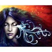 Tearful Woman’s Magical Moment - Paint by Numbers Kit