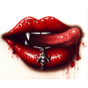 Enchanted Lips of Lore - Paint by Numbers Kit