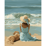Serene Ocean Waves - Paint by Numbers Kit