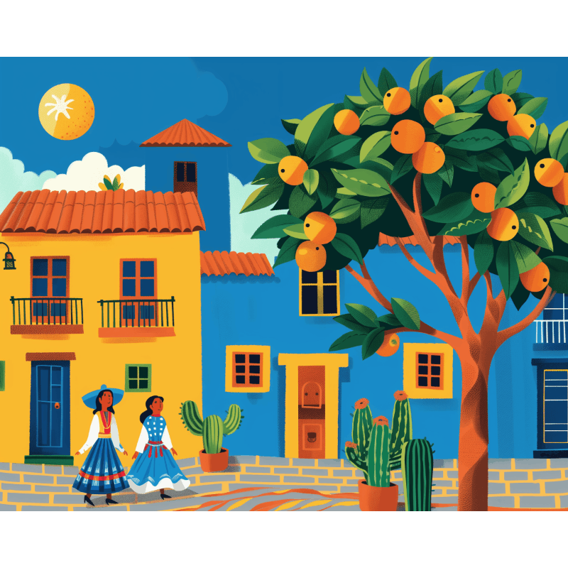 Amigos & Fiesta | Paint by Number - Paint by Numbers Kit