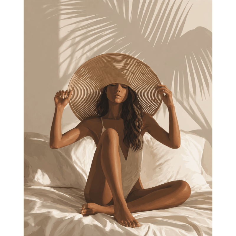 Sunlit Chic | Paint by Number - Paint by Numbers Kit