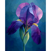 Velvet Iris Serenity - Paint by Numbers Kit