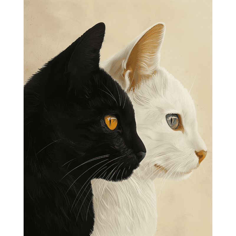 Harmony of Cats - Paint by Numbers Kit