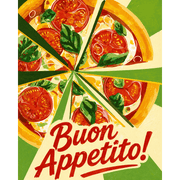 Italian Feast Delight - Paint by Numbers Kit