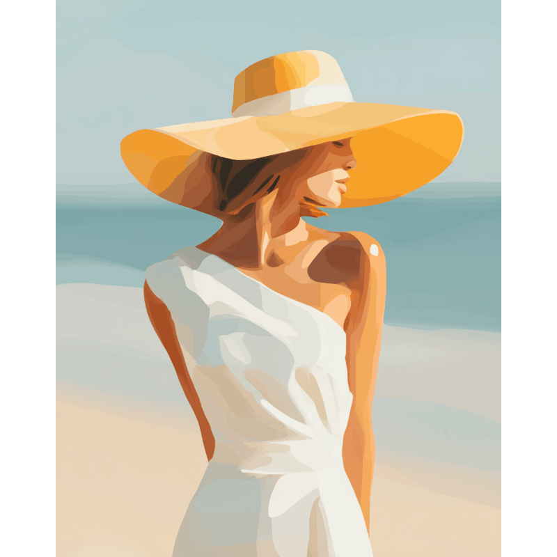 Summer Sophistication - Paint by Numbers Kit