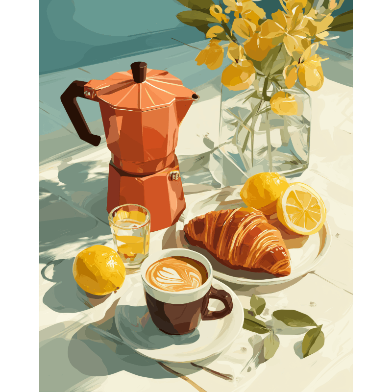 Morning Calm Bliss - Paint by Numbers Kit