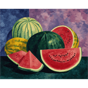 Juicy Watermelon Slice - Paint by Numbers Kit