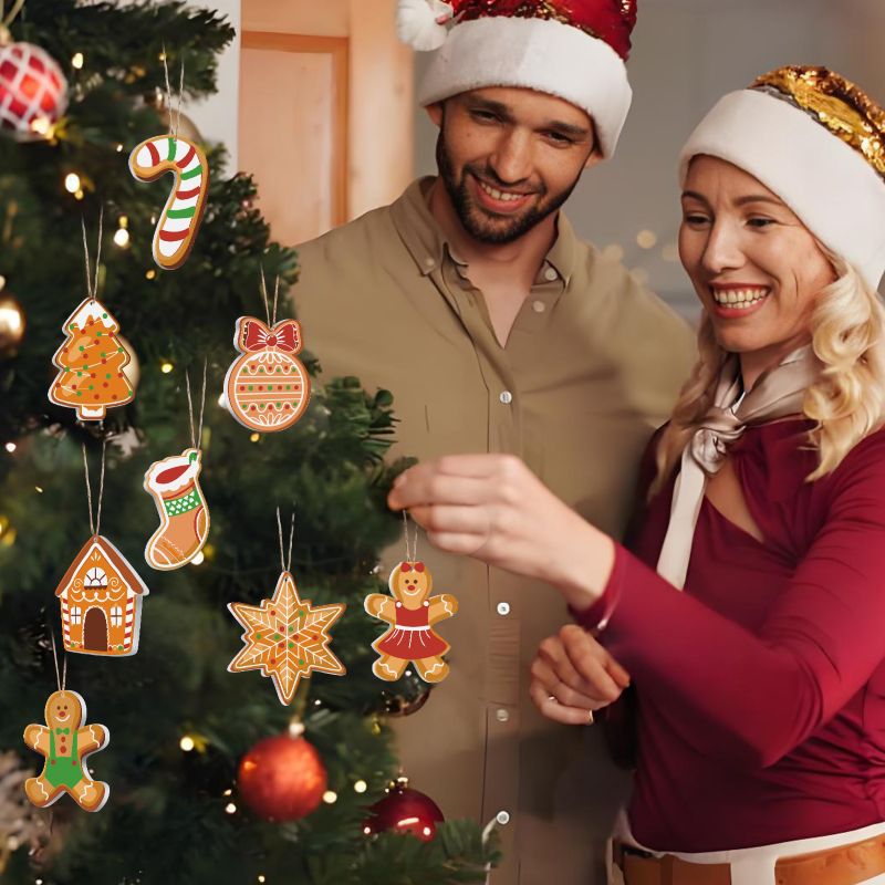Sweet Gingerbread Ornaments | Christmas Set - Detail 6