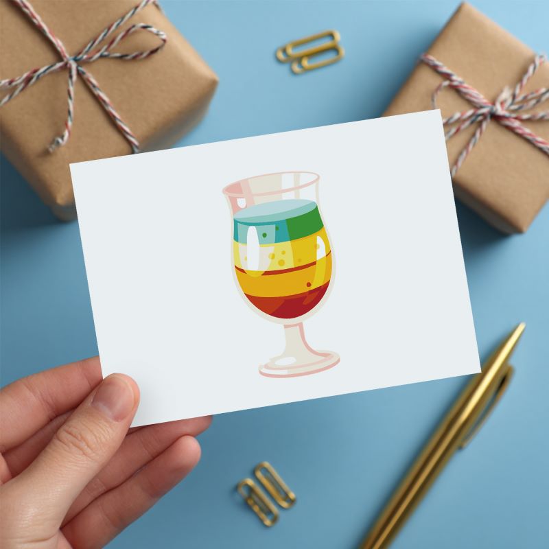 Vibrant Cocktail Postcards - Detail 8